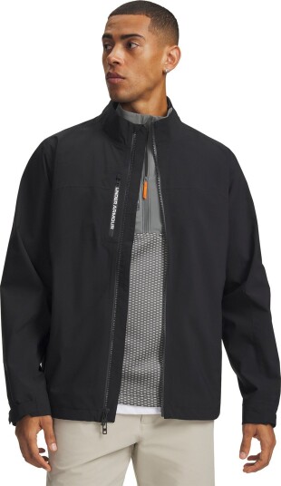 Under Armour Drive Pro Rain Jacket Svart Golf regnjakke herre Svart (Black 001) Medium
