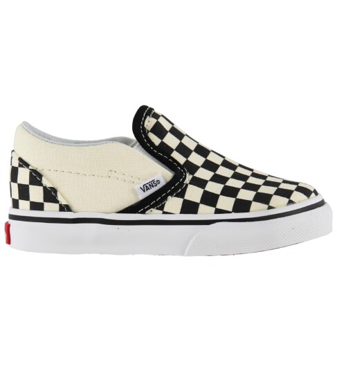 Vans Sko   Classic Slip On   Svart/Hvit Rutete   Vans   21,5   Sko