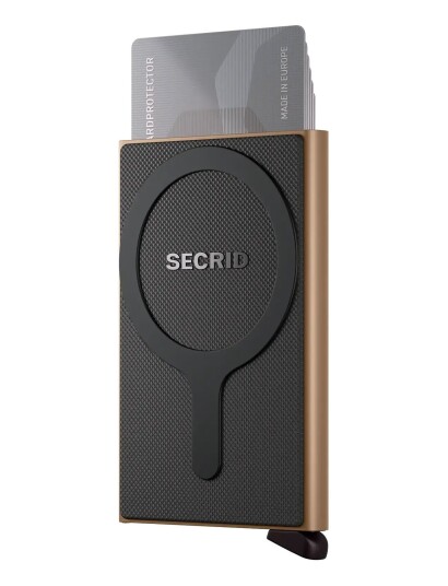 Secrid Cfm Sand   Gold   CARDPROTECTOR
