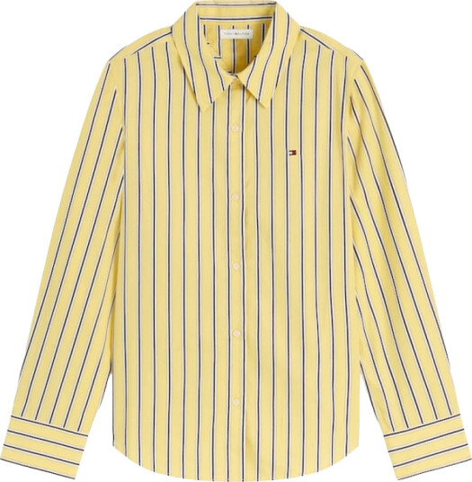Tommy Hilfiger Dame Bluser & Skjorter Gul L,