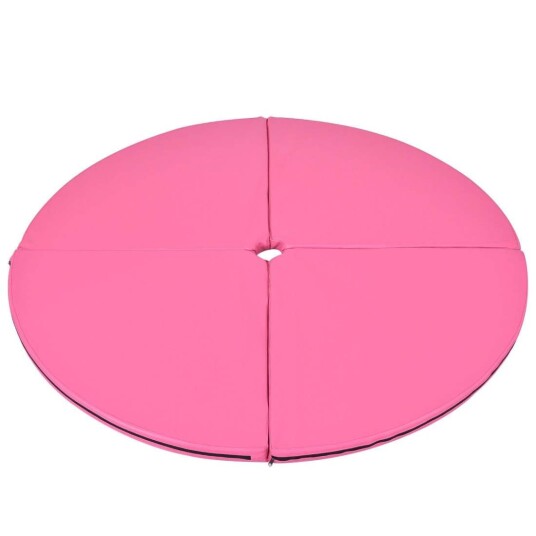 Poledance beskyttelsesmatte poledance matte fallmatte kollisjonsmatte rosa