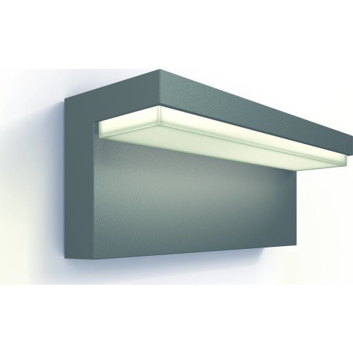 Philips Bustan Vägg Ultra Efficient LED 3,8W 800lm Antracit Philips Bustan Vägg Ultra Efficient LED 3,8W 800lm Antracit