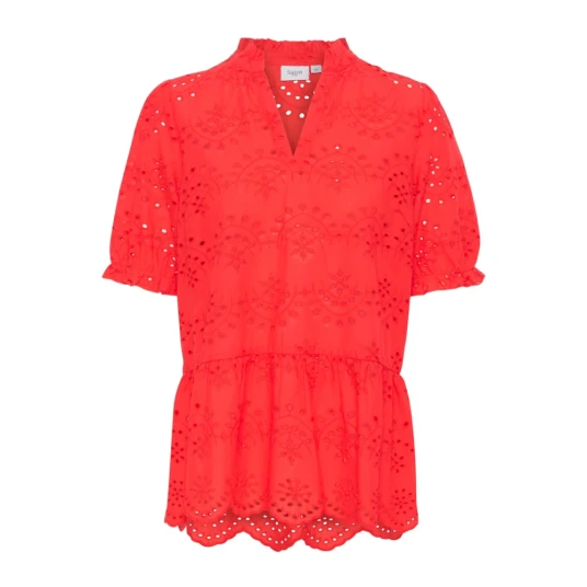 Saint Tropez Geleksasz Blouse Red L