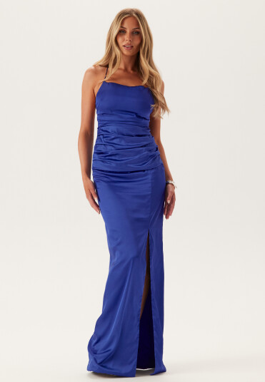 Bubbleroom Occasion Alda Strap Gown Blue 42