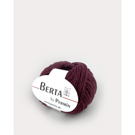 Permin Berta Garn 29 Cassis Permin Berta Garn 29 Cassis