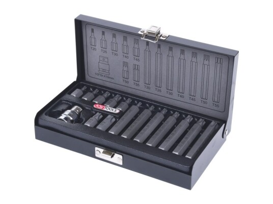 Ks Tools 15-delt Torx Skrutrekkerbits Sett i Nickel Ks Tools 15-delt Torx Skrutrekkerbits Sett i Nickel