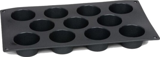 Patisse Mini Kakeform 29 X 17 Cm Svart Silikon 11 Rom