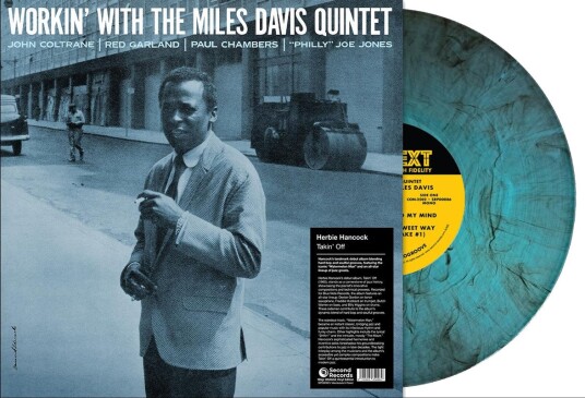 Miles Davis Workin Transparent Turquoise Marble Vinyl