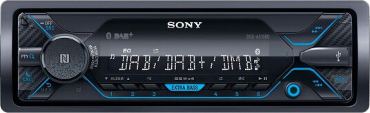 Sony DSX-A510BD BT, DAB+, shortbody, ikke CD, 2 linje ut