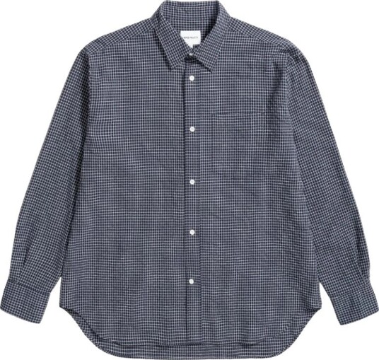 Norse Projects Herre Skjorter Blå M, Norse Projects Herre Skjorter Blå M,