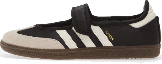 Joggesko adidas Samba Jane W Core Black/ Off White/ Gold Metallic EUR 35 1/2