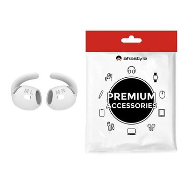 Ahastyle AirPods 4 PT60 4 Silikon ørekroker   hvit