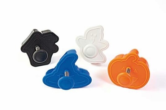 Utstikkere Mini Halloween 4 Stk Utstikkere Mini Halloween 4 Stk