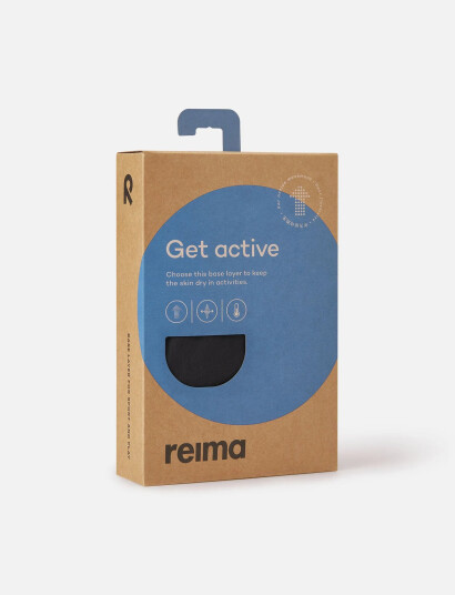 Reima Base Layer Set, Sportti - Black - 170