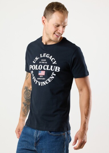 Saint Vincent Dallas Tee Navy Xl T-Shirts