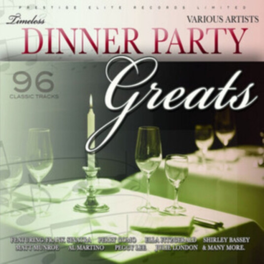 Diverse Artister  Timeless Dinner Party Greats  CD