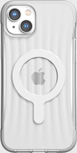 Raptic X-Doria Clutch-etui iPhone 14 Plus med MagSafe-bakdeksel gjennomsiktig