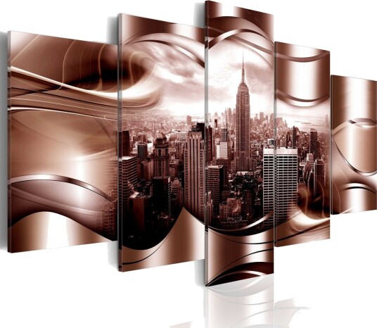 Bilde Burgundy New York 100x50 Artgeist sp. z o. o.