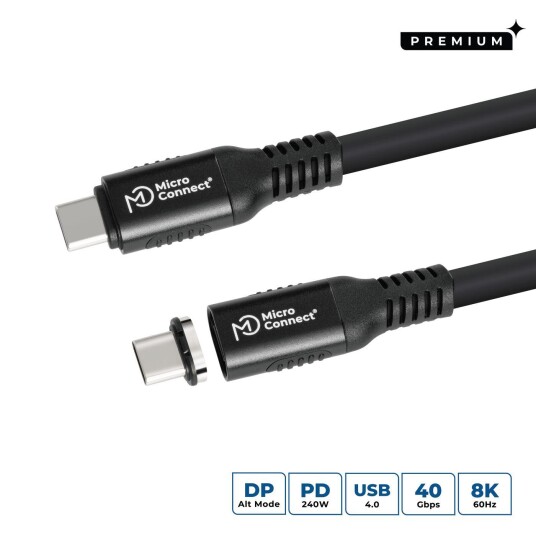 MicroConnect Kabel USB-C Til USB-C 0,15m