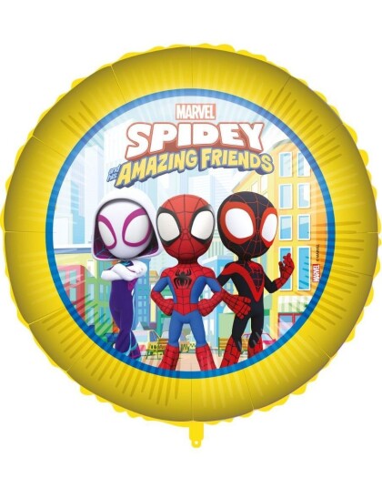 Spidey Amazing Friends Folieballong 46 cm Spidey Amazing Friends Folieballong 46 cm