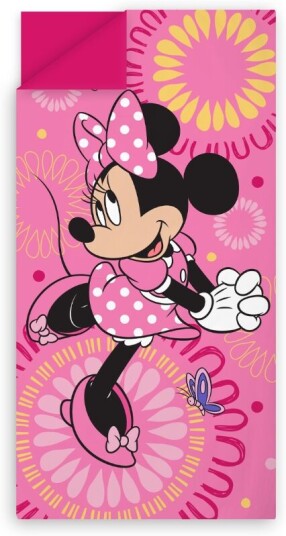 Home-tex Barnesovepose Minnie Mouse 70x140 cm Vannavstøtende Home-tex Barnesovepose Minnie Mouse 70x140 cm Vannavstøtende
