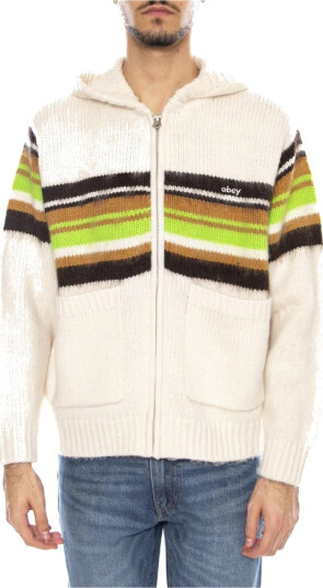 Obey Herre Strikkevarer Flerfarget L, Obey Herre Strikkevarer Flerfarget L,