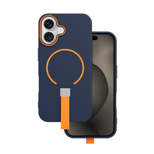TFO Loop Thin Mag Deksel for iPhone 17 Pro Max Mørkeblå