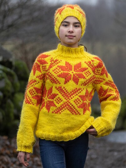 Viking Garn 2411 2 Snoi Genser