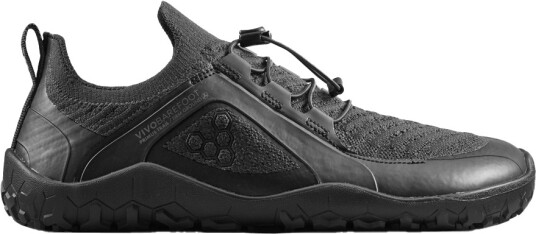 Vivobarefoot Men"s Primus Trail Knit FG Grounding Obsidian/Obsidian 40