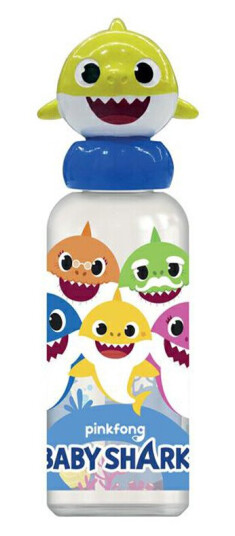 Drikkeflaske med 3D Figur Baby Shark
