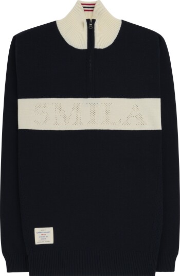 Amundsen Sports 5MILA Half Zip Sweater Herre Faded Navy M