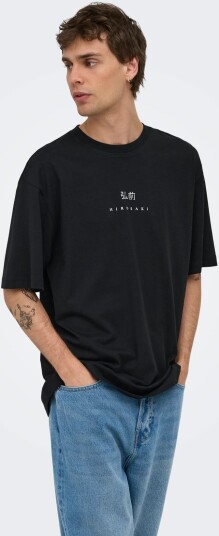 ONLY & SONS Onsciff Ss Rlx Tee Black M