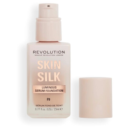 Makeup Revolution Skin Silk Serum Foundation F9 Makeup Revolution Skin Silk Serum Foundation F9