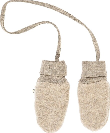 Müsli Woolly Fleece Mittens - BALSAM MELANGE - 74/86