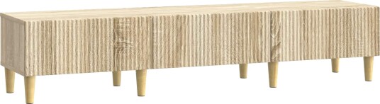 TV skap med skuff Sonoma eik 147 x 34,5 x 30 cm Konstruert tre