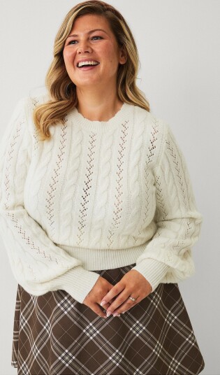 Ellos Collection - Genser Mirjam - Beige