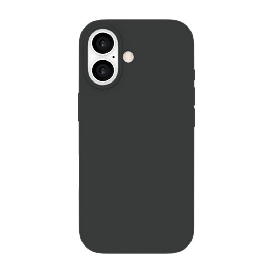 Ferrelli iPhone 17 magnetisk Liquid silikon deksel svart