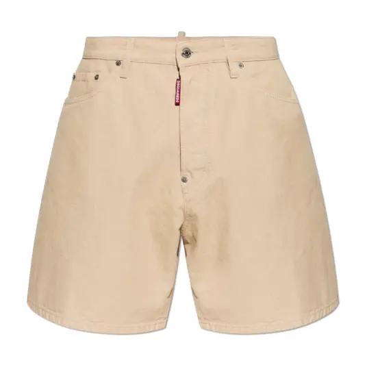 Dsquared2 Herre Shorts Beige XL, Dsquared2 Herre Shorts Beige XL,
