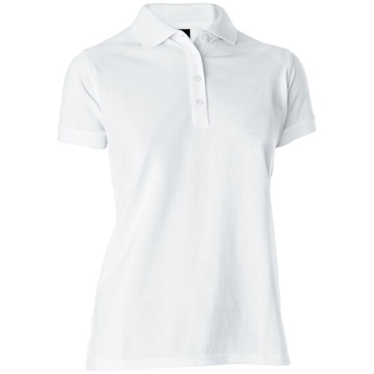 JOBELINE Pique til dame Fly kort erm; Størrelse 3XL; Hvit