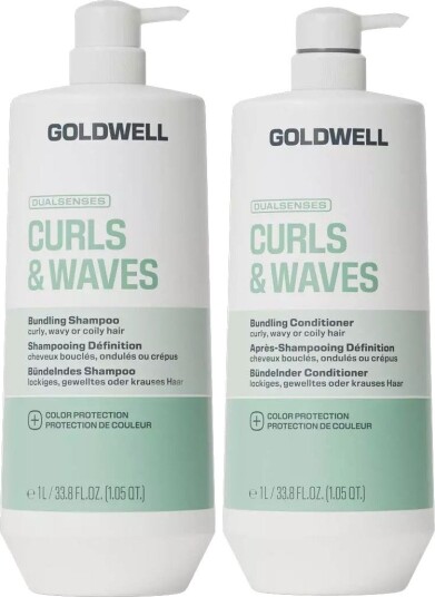 Goldwell Dualsenses Curls Bundle Bundling Shampoo 1000 ml & Conditione