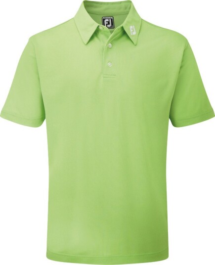 FootJoy Solid Stretch Tour Grønn Golf pologenser herre Grön (Lime) Small