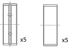 FAI AutoParts BM1058-STD Veivaksellager