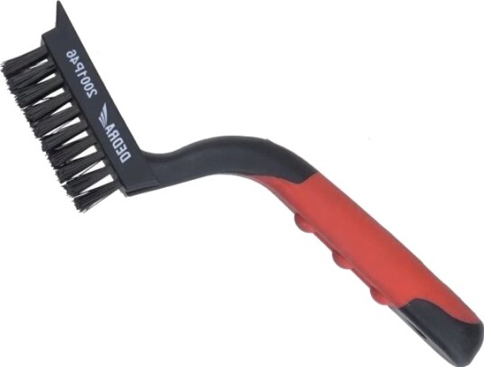 Dedra Stålbørste 5 Radet Nylon 180 Mm Dobbelt Håndtak