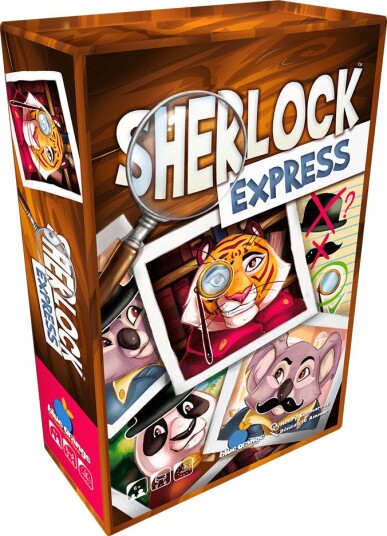 Blue Orange Sherlock Express Brettspill Engelsk 7+ År