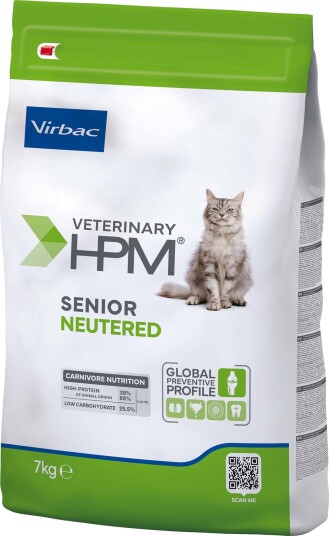 Virbac Tørrfôr Veterinary Senior Hpm Neutered Cat 7 kg