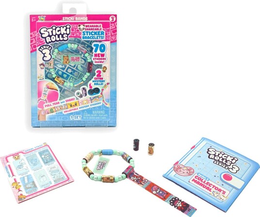 Sticki Rolls Sticki Rolls Sticki Band S3 - MULTI COLOUR - One Size