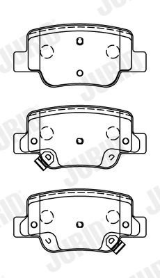 Bremseklosser JURID 572623J Bremseklosser JURID 572623J