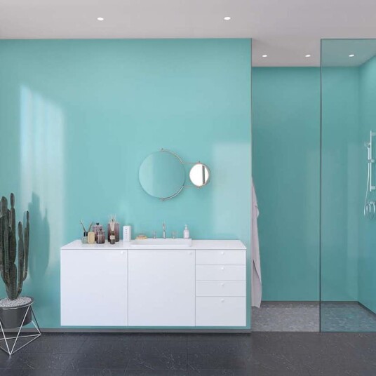 Baderomspanel Fibo 2212 00 Aquamarine