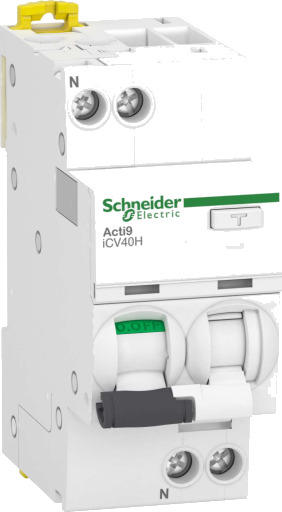 Schneider Electric Kombinasjonsbryter RCBo, PFI, iCV40H, 1P+N, C 6A, 300mA, Asi