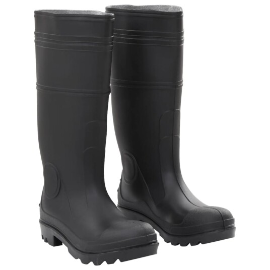 Regnstøvler svart str 39 PVC Regnstøvler svart str 39 PVC